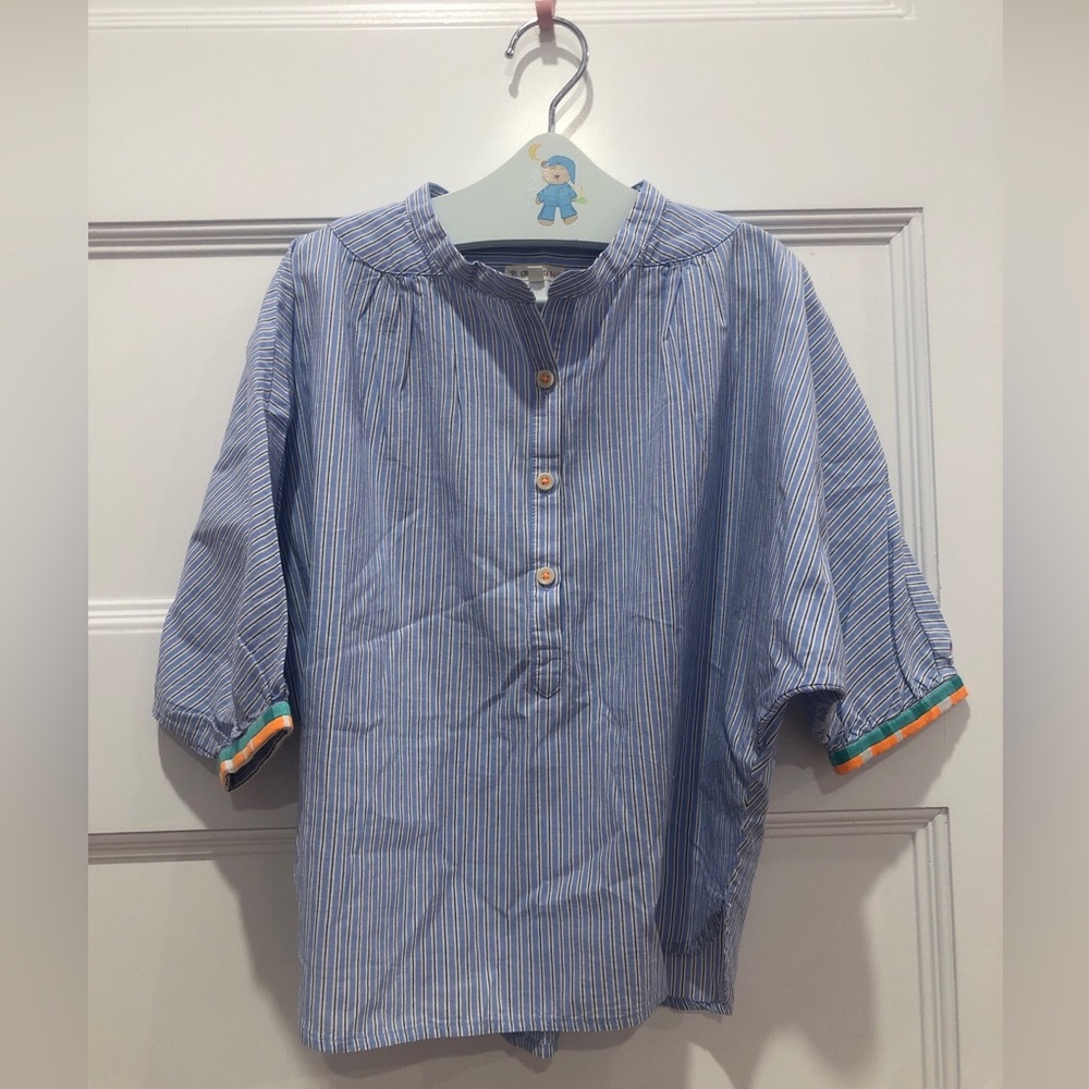 Crewcuts dolman sleeve blouse girls 7-8y